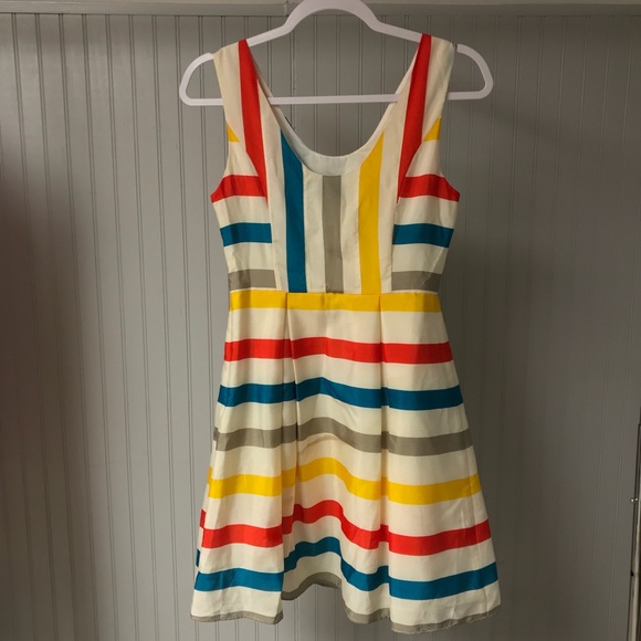 Dresses & Skirts - Rainbow Striped Easter Dress Size Medium